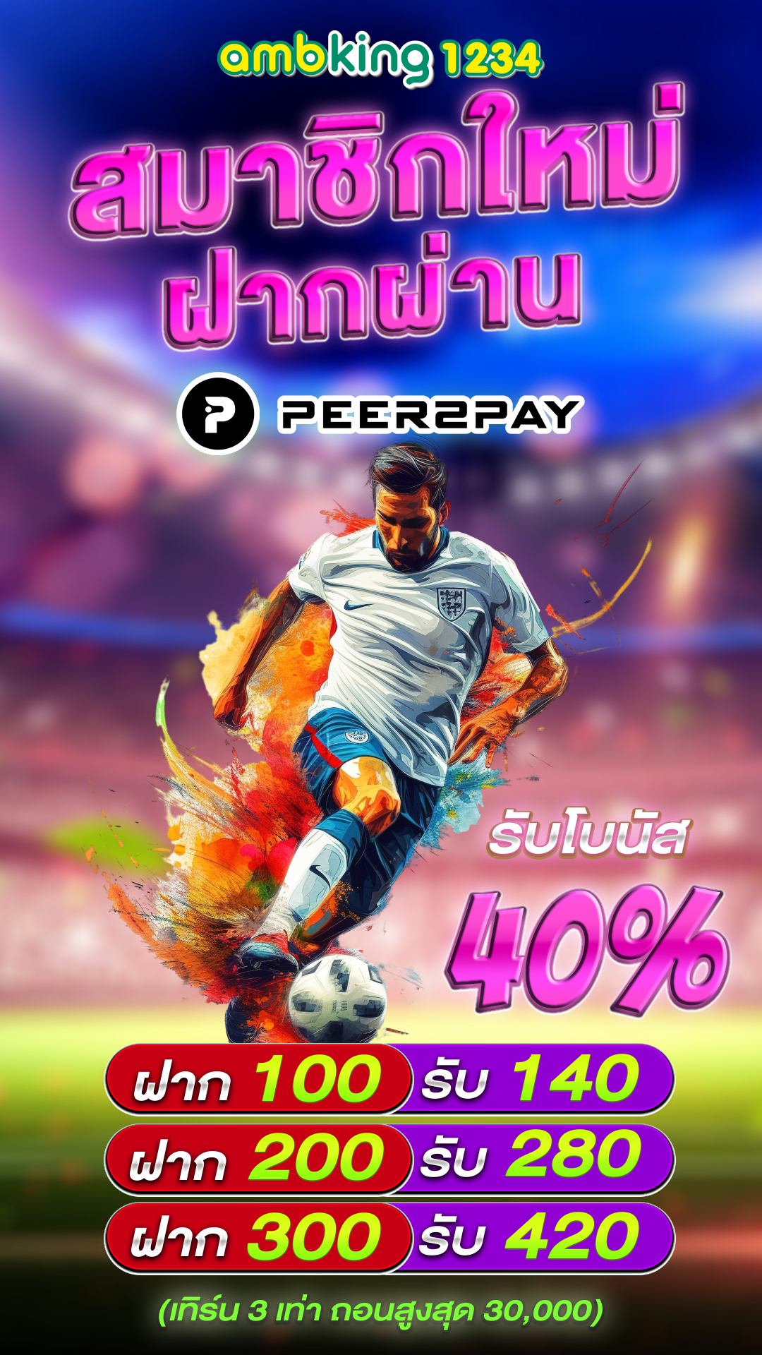 โปรสล็อตสมาชิกใหม่ - แบนเนอร์โปรโมชั่น