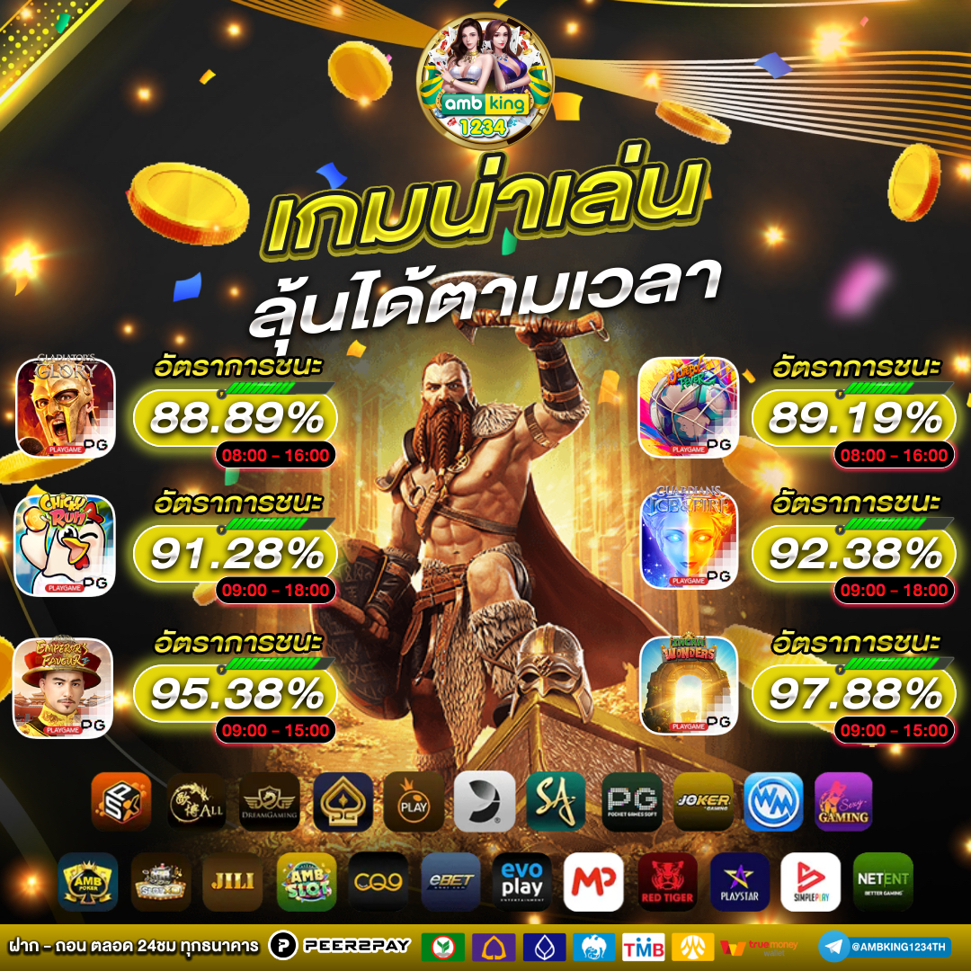 เว็บตรง สล็อต ฝากถอน ไม่มี ขั้นต่ำ - แบนเนอร์โปรโมชั่น