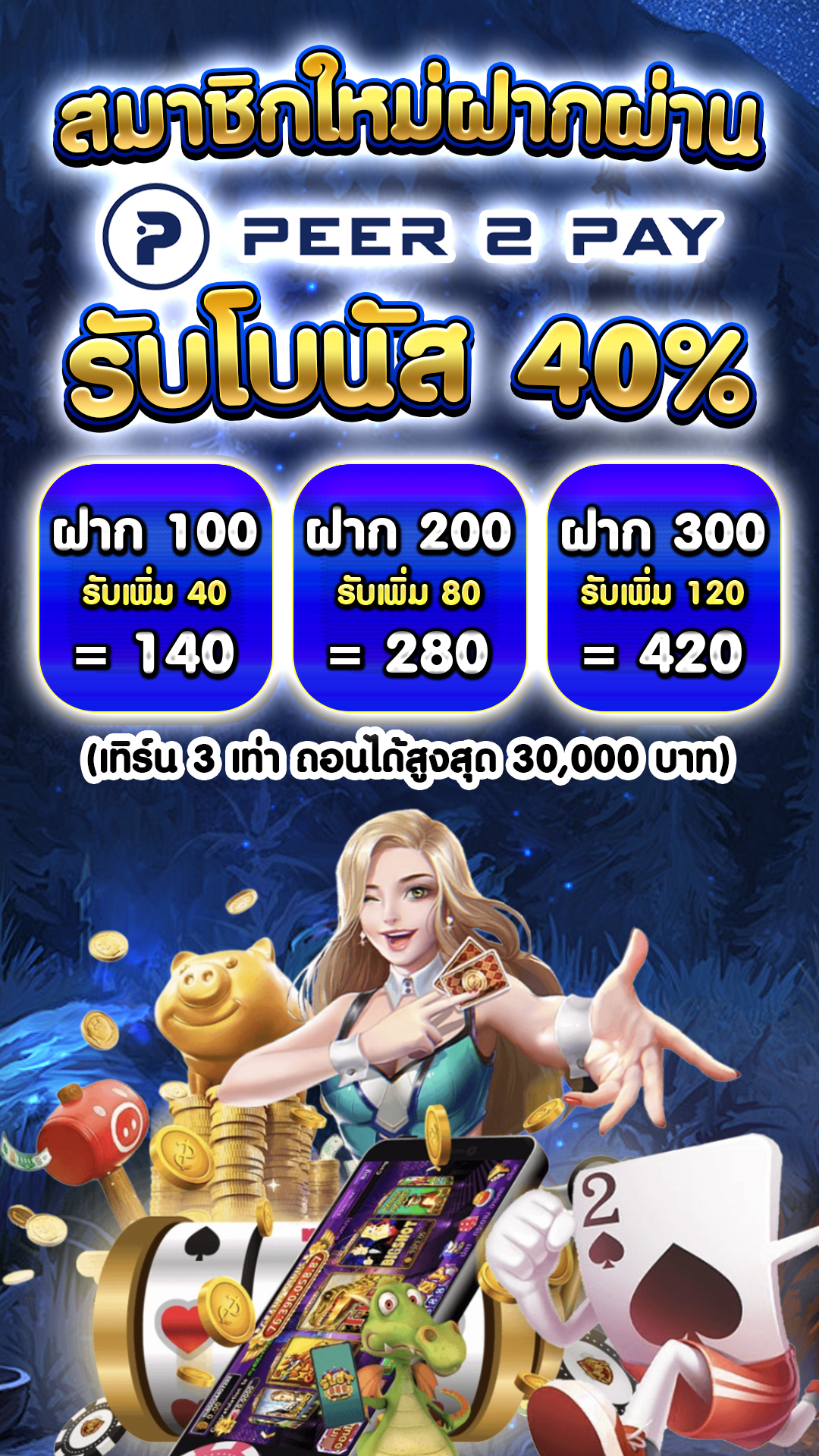 เกมส์บาคาร่า - แบนเนอร์โปรโมชั่น